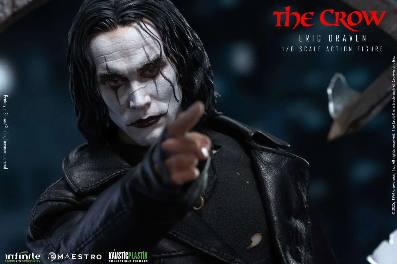 Eric Draven Maestro standard par Infinite Statue - figurine 1/6 The Crow de 30 cm