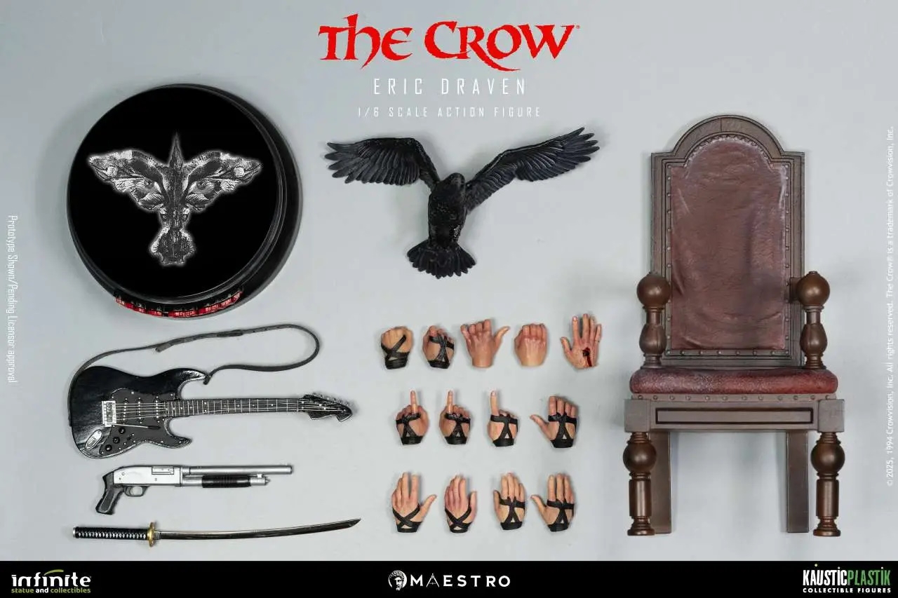 Eric Draven Maestro by Infinite Statue standard - The Crow 1/6 scale action figure