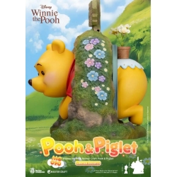 Winnie The Pooh and Pigglet Master Craft van Beast Kingdom - Disney 33 cm standbeeld