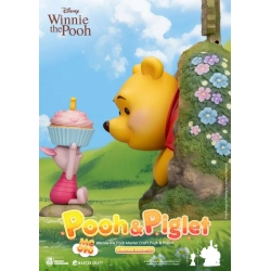 Winnie The Pooh and Pigglet Master Craft van Beast Kingdom - Disney 33 cm standbeeld