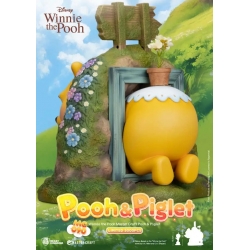 Winnie The Pooh and Pigglet Master Craft van Beast Kingdom - Disney 33 cm standbeeld