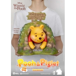Winnie The Pooh and Pigglet Master Craft van Beast Kingdom - Disney 33 cm standbeeld