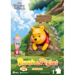 Winnie The Pooh and Pigglet Master Craft van Beast Kingdom - Disney 33 cm standbeeld