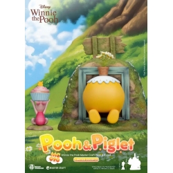Winnie The Pooh and Pigglet Master Craft van Beast Kingdom - Disney 33 cm standbeeld