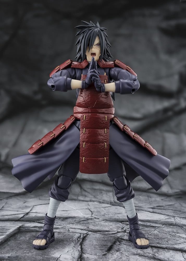 Madara Uchiha (Legend Of Darkness) SH Figuarts par Bandai Tamashii Nations - figurine Naruto Shippuden de 17 cm