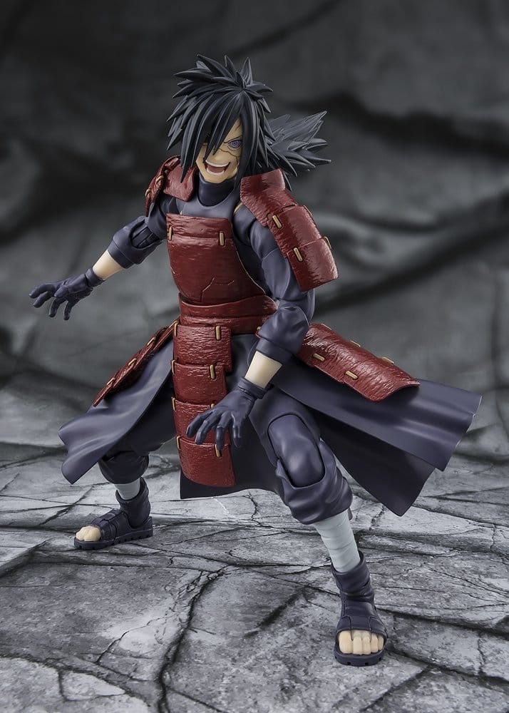Madara Uchiha (Legend Of Darkness) SH Figuarts par Bandai Tamashii Nations - figurine Naruto Shippuden de 17 cm