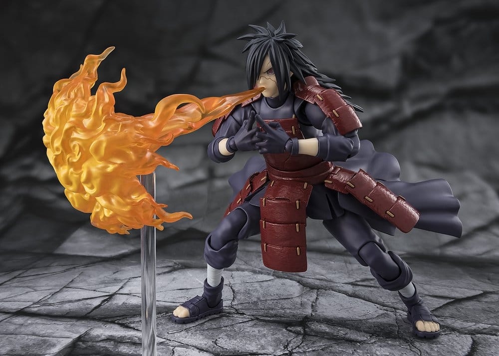 Madara Uchiha (Legend Of Darkness) SH Figuarts by Bandai Tamashii Nations - Naruto Shippuden 17 cm action figure