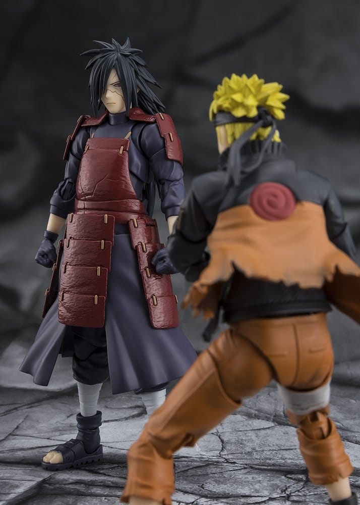 Madara Uchiha (Legend Of Darkness) SH Figuarts par Bandai Tamashii Nations - figurine Naruto Shippuden de 17 cm
