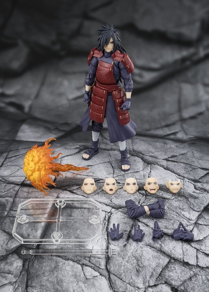 Madara Uchiha (Legend Of Darkness) SH Figuarts by Bandai Tamashii Nations - Naruto Shippuden 17 cm action figure