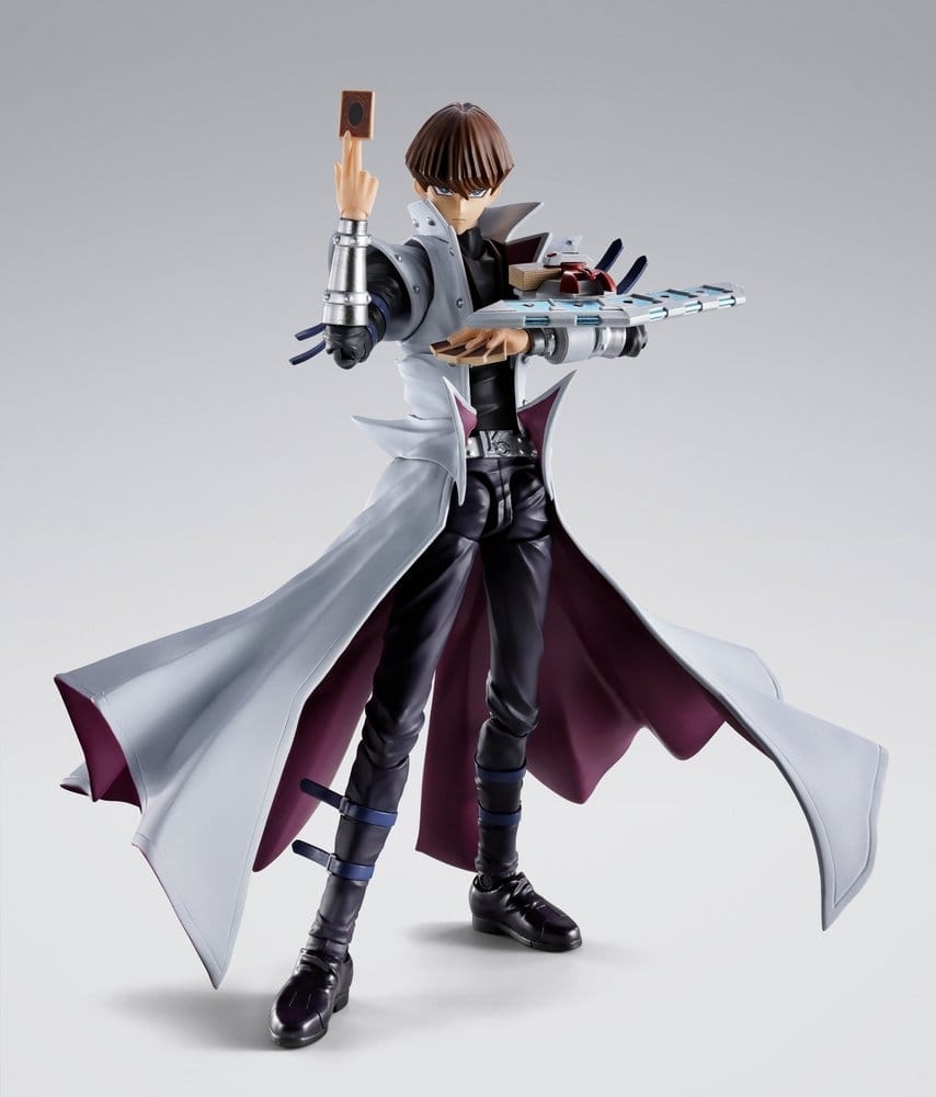 Seto Kaiba SH Figuarts par Bandai Tamashii Nations - figurine Yu-Gi-Ho! Duel Monsters de 16 cm