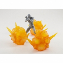 Explosion (Red version) SH Figuarts par Bandai Tamashii Nations - effet de 10 cm