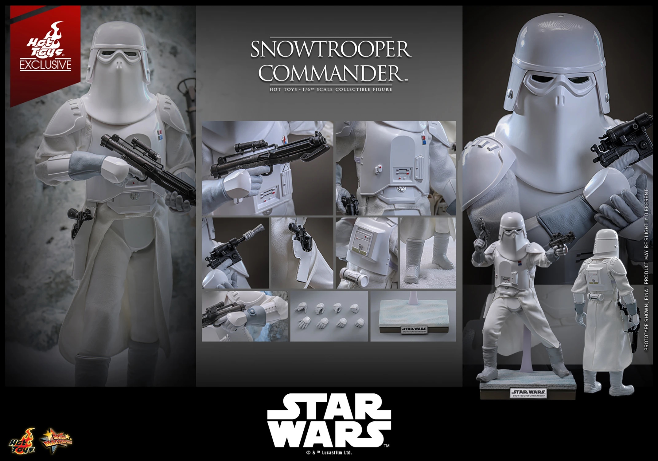 Snowtrooper Commander by Hot Toys Exclusive - MMS835 - Star Wars : The Empire Strikes back 1/6 scale action figure