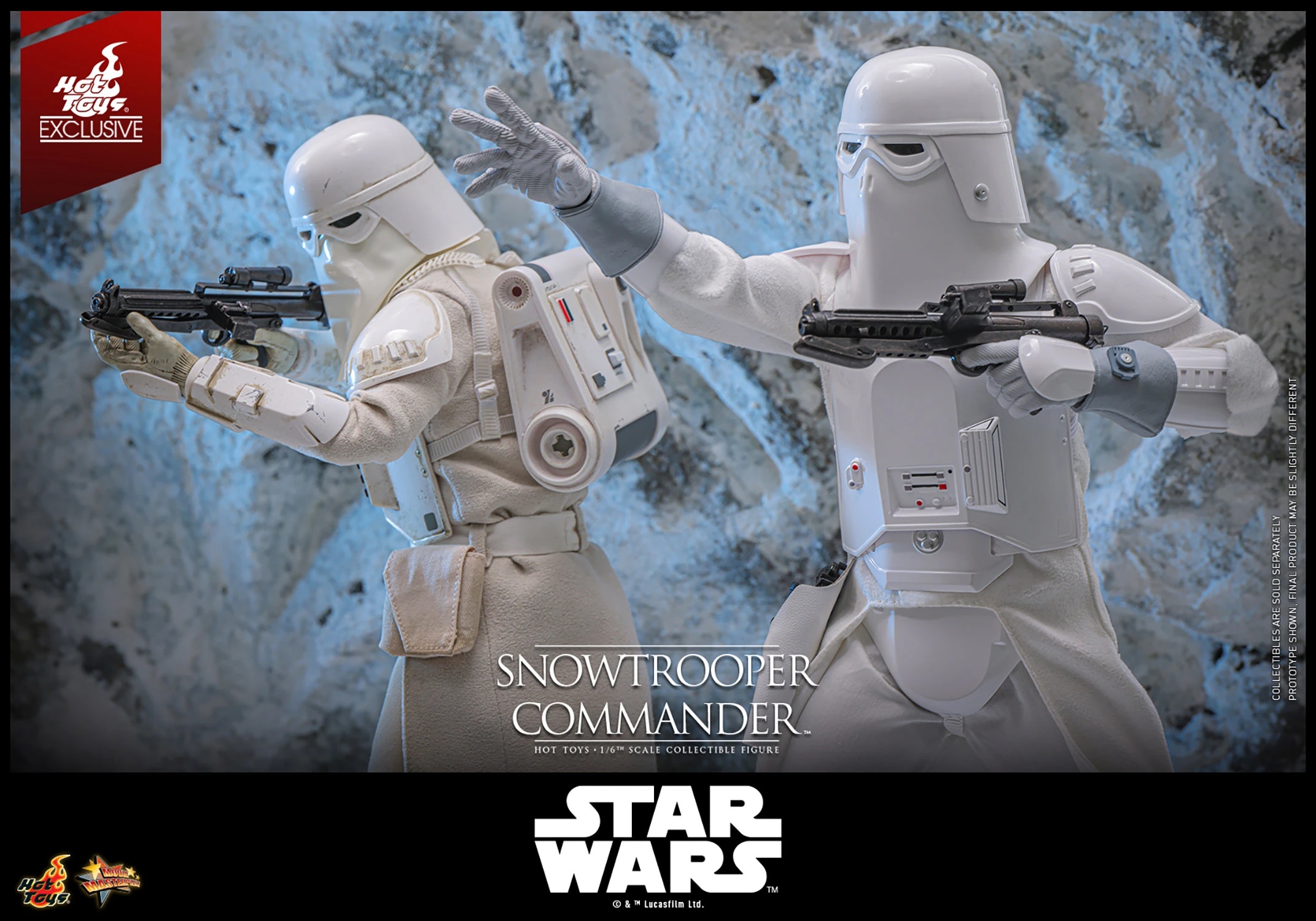 Snowtrooper Commander Exclusive par Hot Toys - MMS835 - figurine 1/6 Star Wars : L'Empire Contre-Attaque de 30 cm