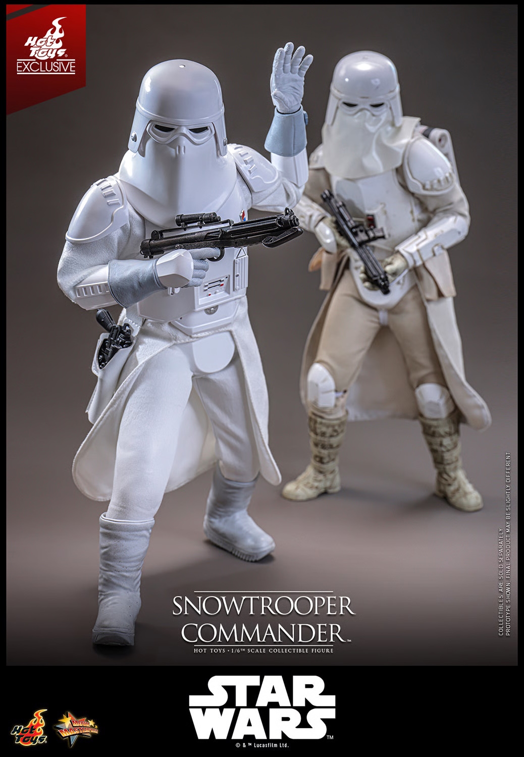 Snowtrooper Commander Exclusive par Hot Toys - MMS835 - figurine 1/6 Star Wars : L'Empire Contre-Attaque de 30 cm