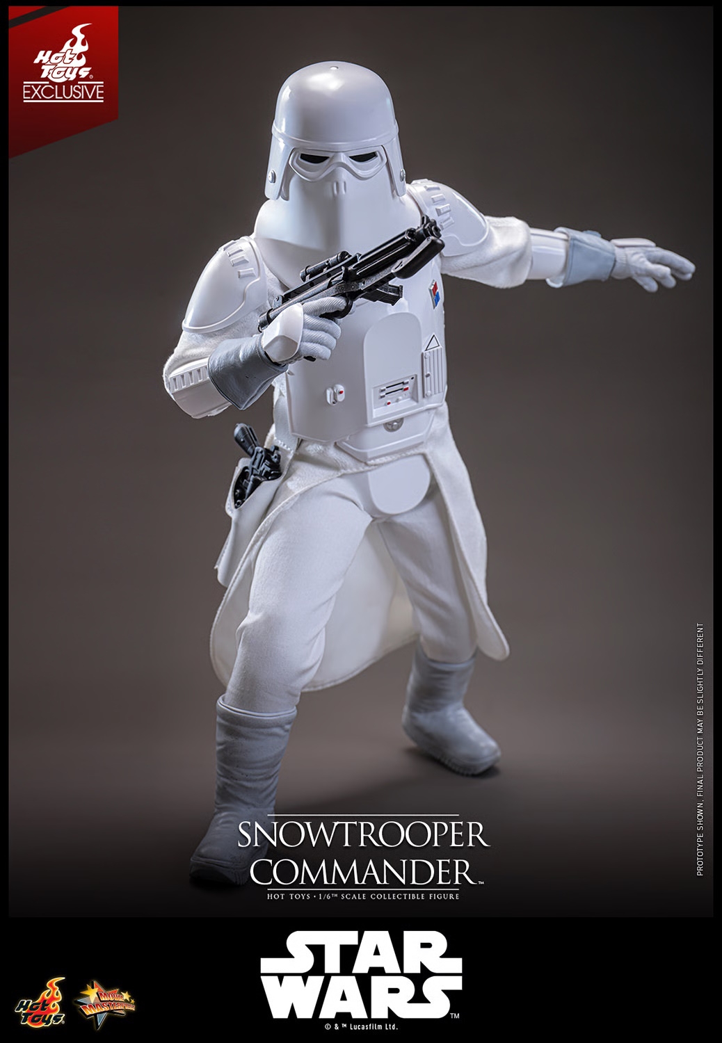 Snowtrooper Commander Exclusive par Hot Toys - MMS835 - figurine 1/6 Star Wars : L'Empire Contre-Attaque de 30 cm