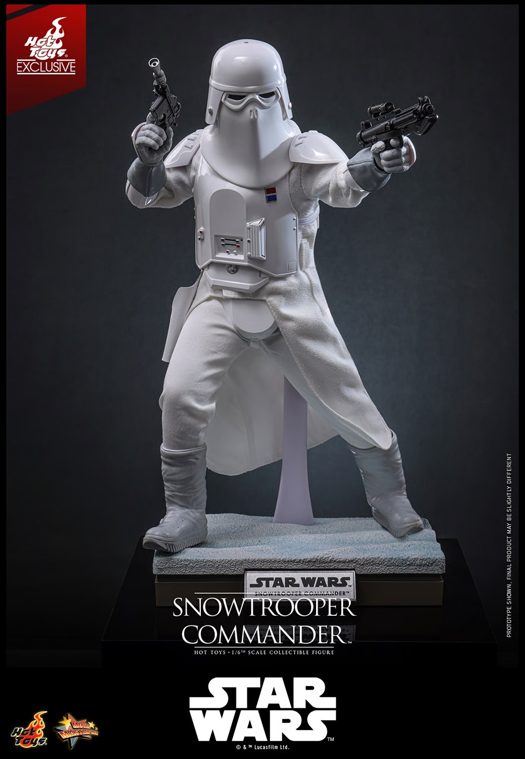 Snowtrooper Commander Exclusive par Hot Toys - MMS835 - figurine 1/6 Star Wars : L'Empire Contre-Attaque de 30 cm