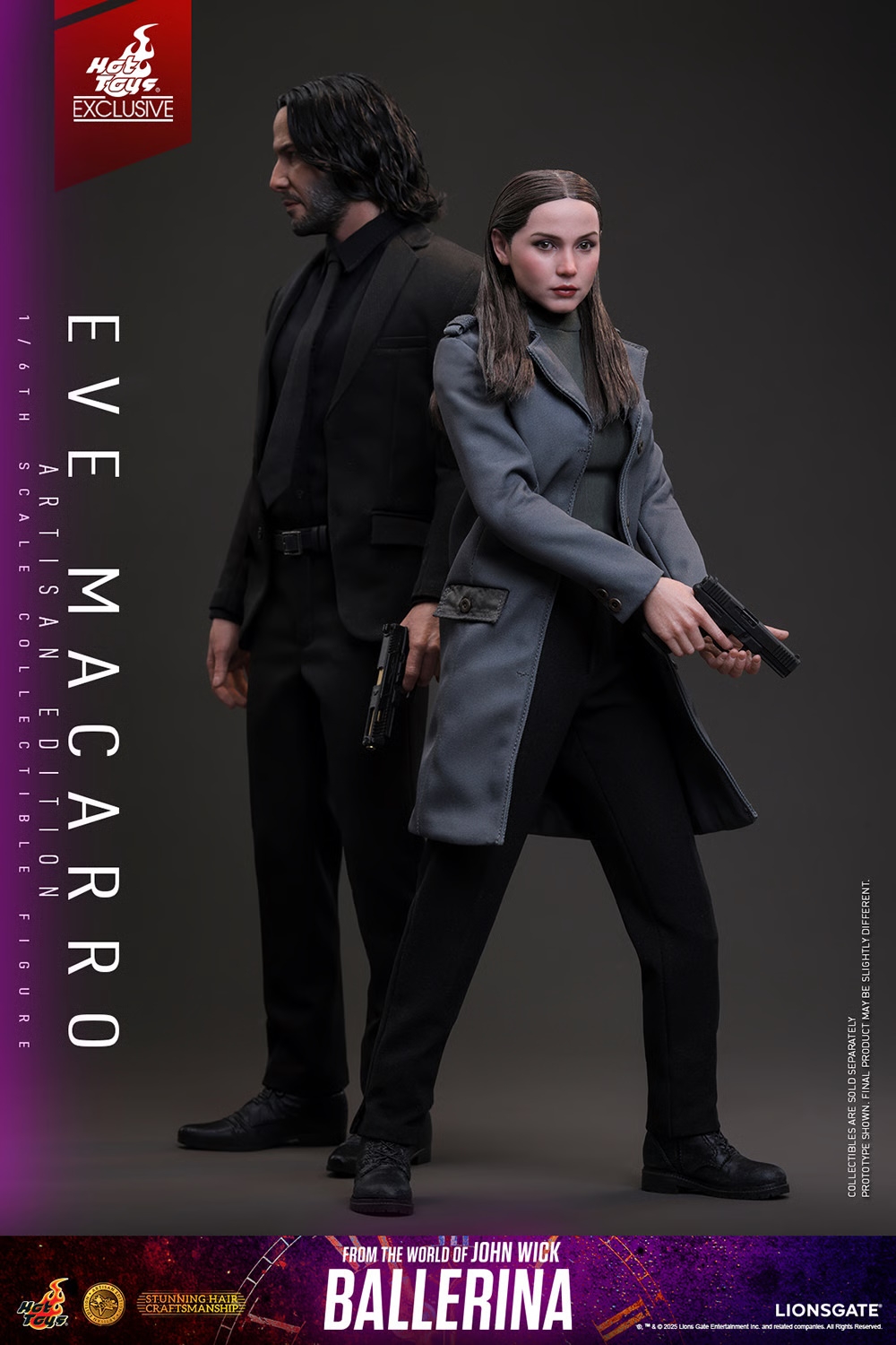 Eve Macarro (Artisan Edition) par Hot Toys - figurine 1/6 Ballerina de 28 cm - MMS847AE