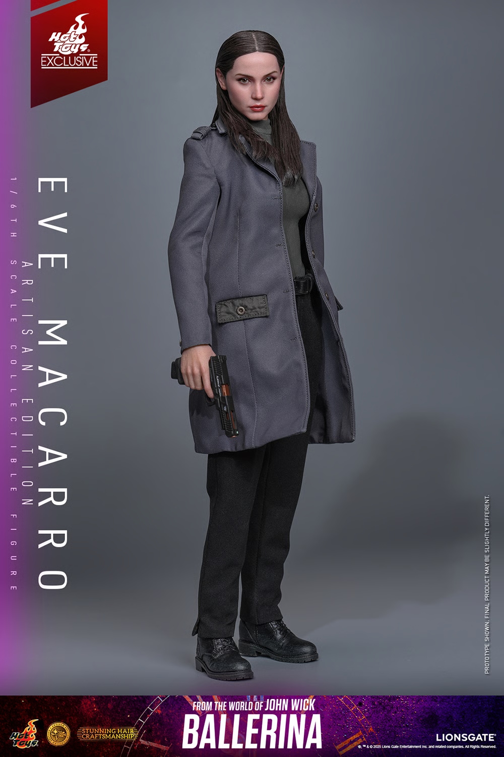 Eve Macarro (Artisan Edition) par Hot Toys - figurine 1/6 Ballerina de 28 cm - MMS847AE