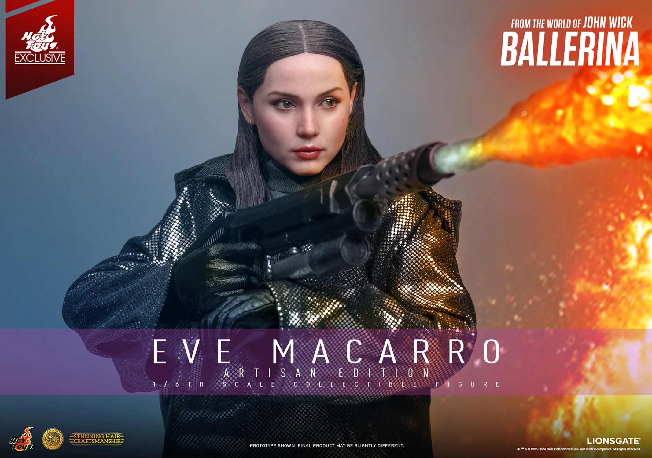 Eve Macarro (Artisan Edition) par Hot Toys - figurine 1/6 Ballerina de 28 cm - MMS847AE
