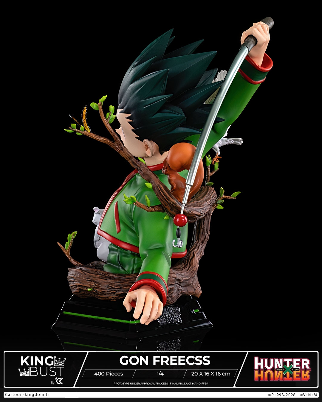 Gon Freecss King Bust by Cartoon Kingdom - Hunter X Hunter 1/4 scale bust