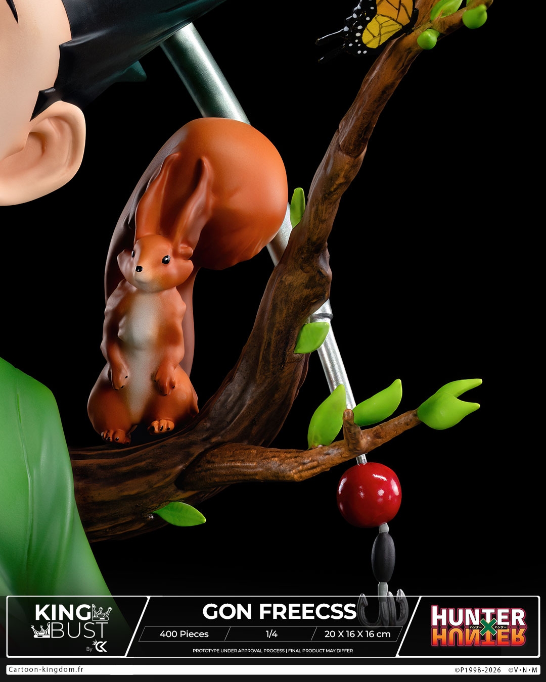 Gon Freecss King Bust par Cartoon Kingdom - buste 1/4 Hunter X Hunter de 20 cm