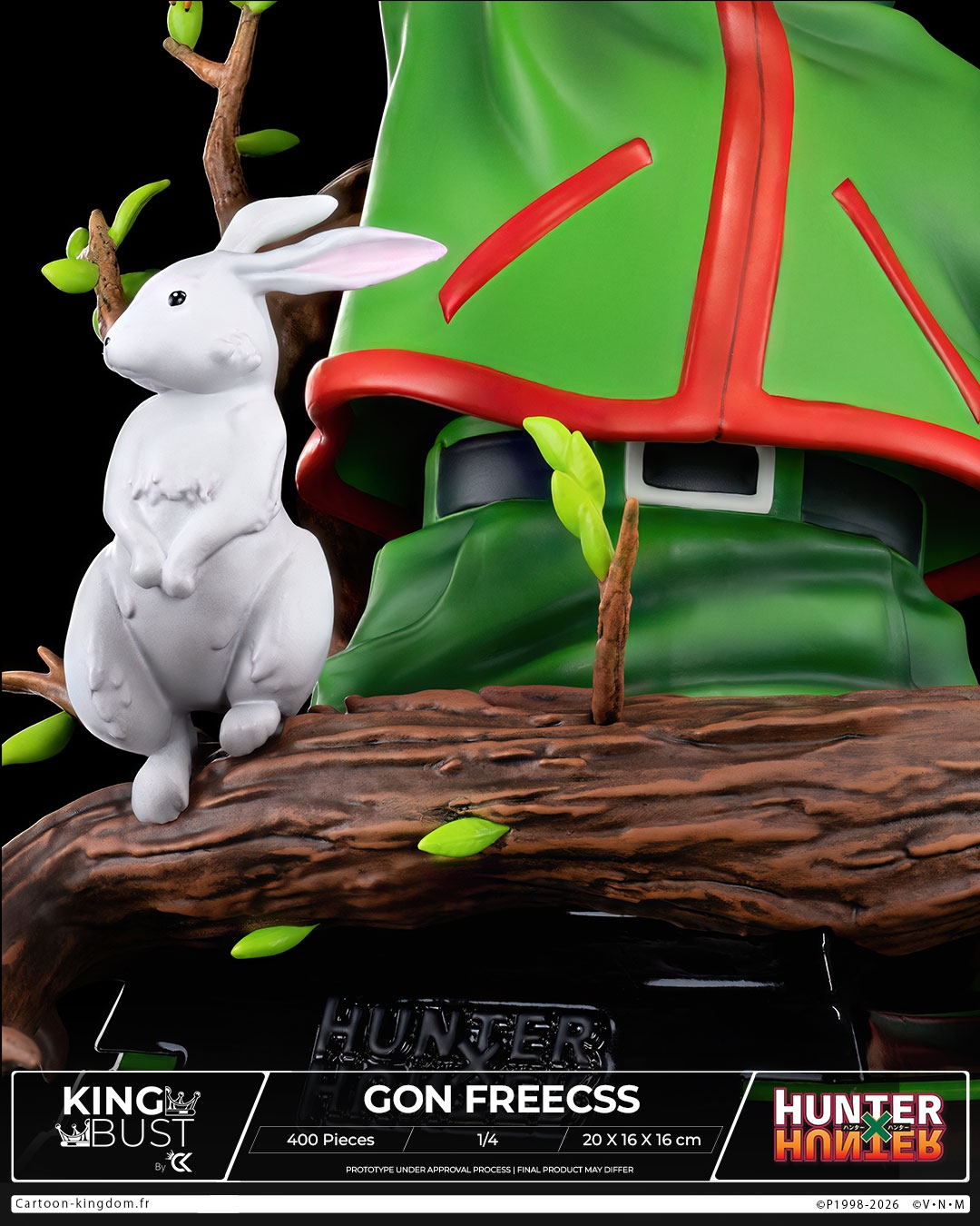 Gon Freecss King Bust by Cartoon Kingdom - Hunter X Hunter 1/4 scale bust