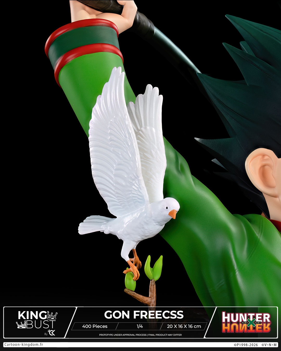 Gon Freecss King Bust by Cartoon Kingdom - Hunter X Hunter 1/4 scale bust