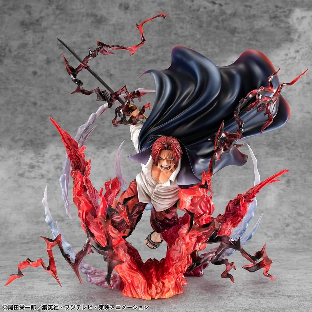 Red Haired Shanks (Red Hair Pirates Chief - Divine Departure) Portrait of Pirates SA-Maximum - One Piece 25 cm figure
