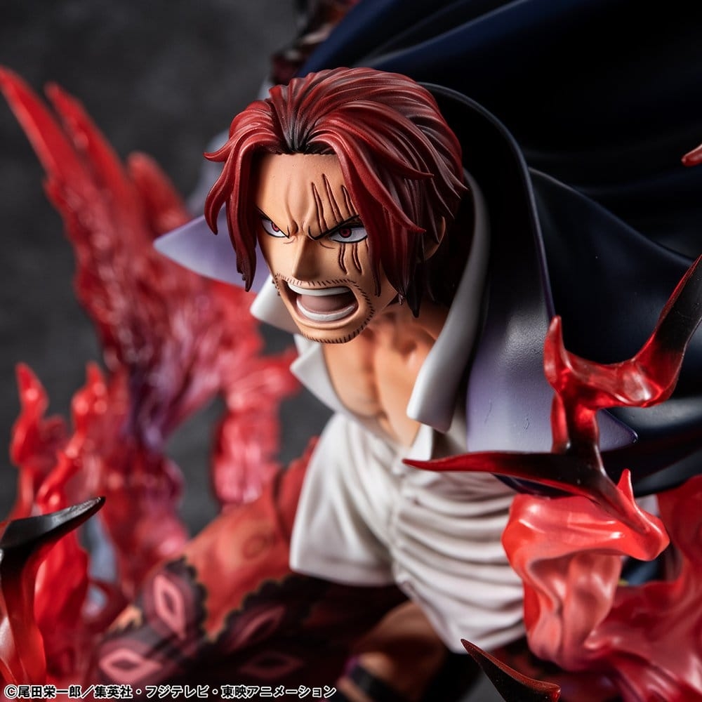 Shanks Le Roux (Red Hair Pirates Chief - Divine Departure) Portrait of Pirates SA-Maximum - figurine One Piece de 25 cm