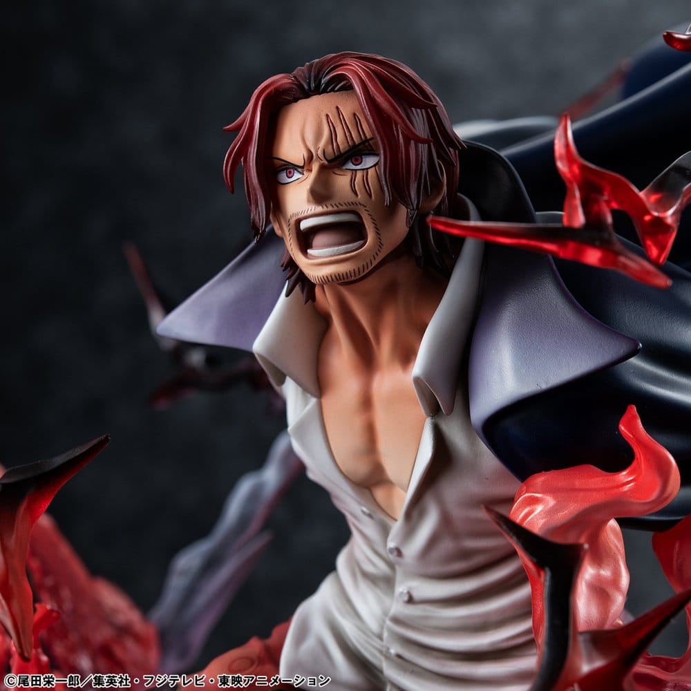 Shanks Le Roux (Red Hair Pirates Chief - Divine Departure) Portrait of Pirates SA-Maximum - figurine One Piece de 25 cm