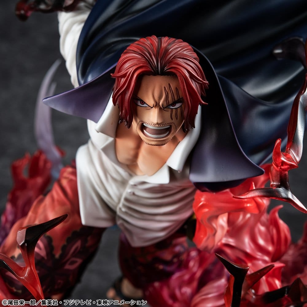 Shanks Le Roux (Red Hair Pirates Chief - Divine Departure) Portrait of Pirates SA-Maximum - figurine One Piece de 25 cm