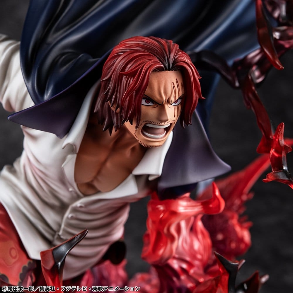 Red Haired Shanks (Red Hair Pirates Chief - Divine Departure) Portrait of Pirates SA-Maximum - One Piece 25 cm figure