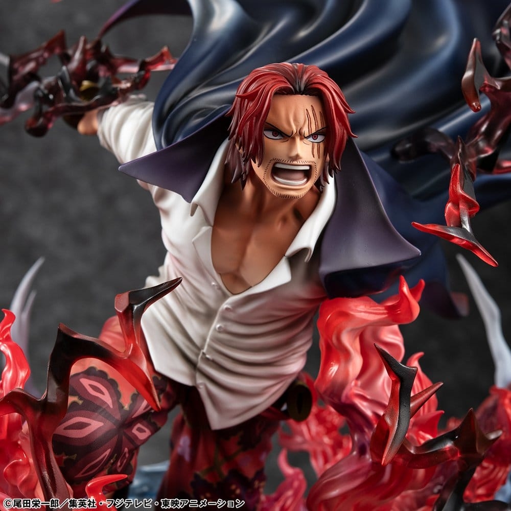 Red Haired Shanks (Red Hair Pirates Chief - Divine Departure) Portrait of Pirates SA-Maximum - One Piece 25 cm figure