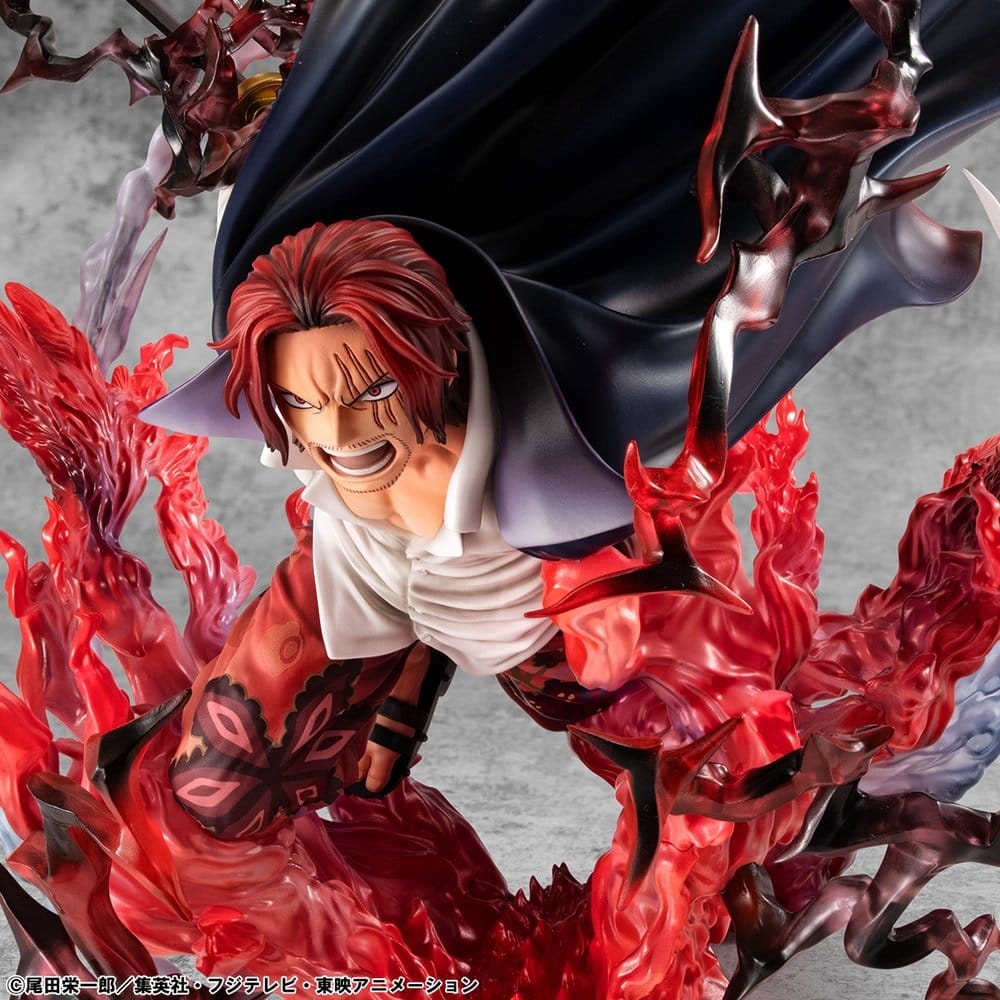 Red Haired Shanks (Red Hair Pirates Chief - Divine Departure) Portrait of Pirates SA-Maximum - One Piece 25 cm figure