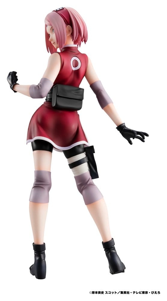 Sakura Haruno Gals version 2 par Megahouse - figurine Naruto Shippuden de 21 cm