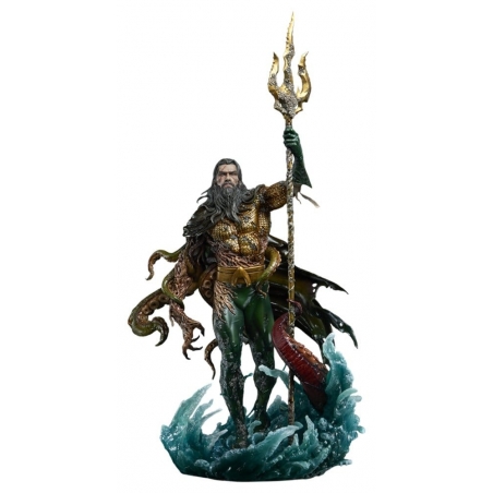 Aquaman (Lord Of The Deep) Premium Format par Sideshow Collectibles - statue 1/4 DC Comics de 74 cm