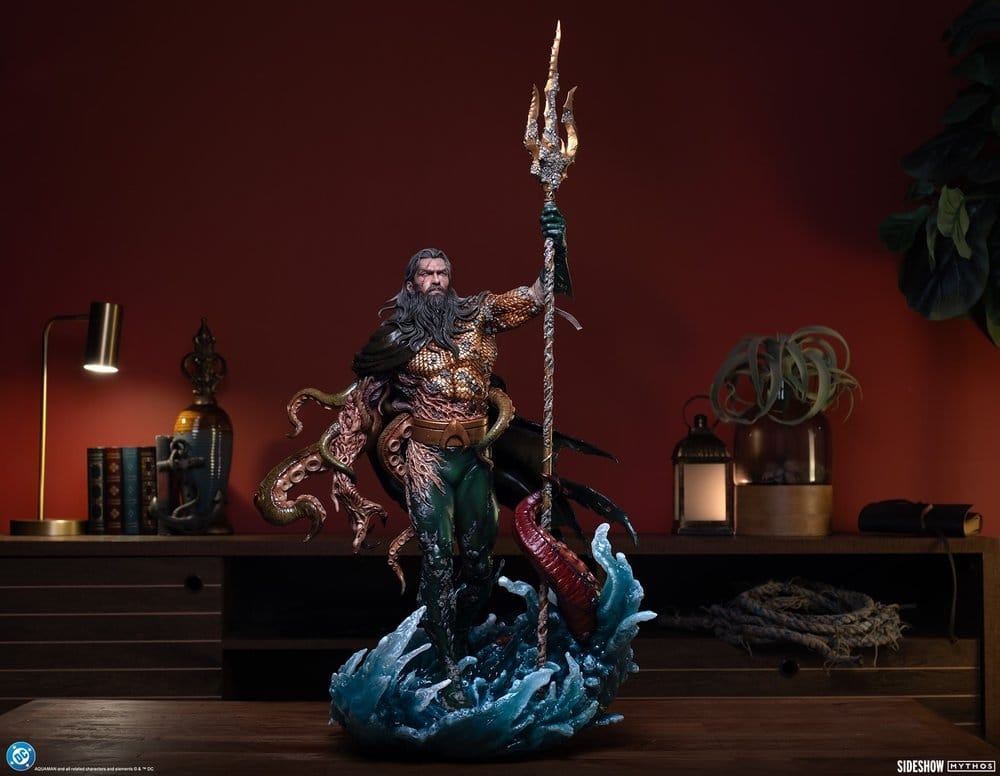Aquaman (Lord Of The Deep) Premium Format par Sideshow Collectibles - statue 1/4 DC Comics de 74 cm