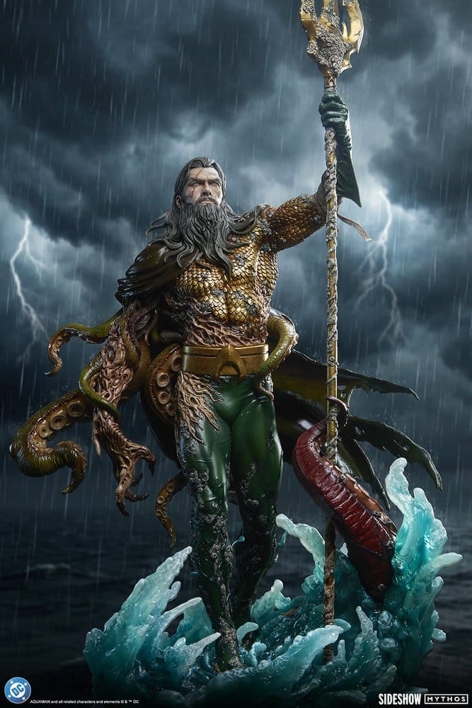 Aquaman (Lord Of The Deep) Premium Format by Sideshow Collectibles - DC Comics 1/4 scale statue