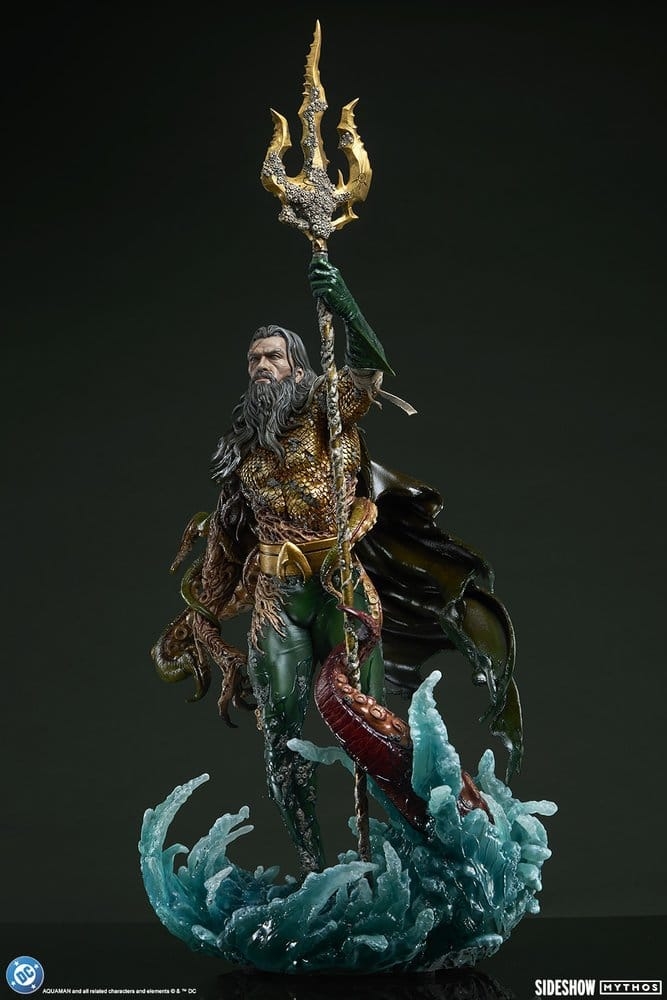 Aquaman (Lord Of The Deep) Premium Format par Sideshow Collectibles - statue 1/4 DC Comics de 74 cm