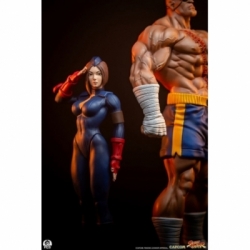 Sagat and Juli (Street Jam) by Premium Collectibles Studio - Street Fighter 1/10 scale statue