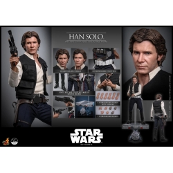 Han Solo by Hot Toys - QS026 - Star Wars Episode IV : A New Hope 1/4 scale action figure