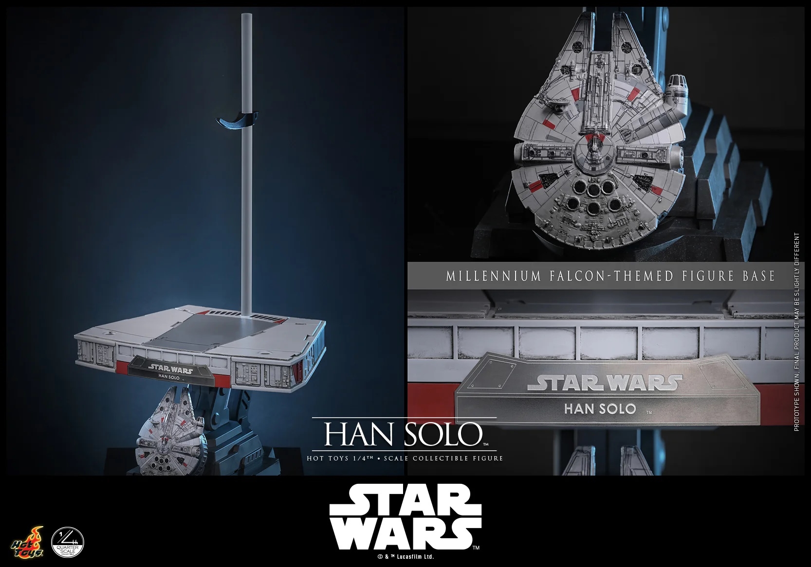 Han Solo by Hot Toys - QS026 - Star Wars Episode IV : A New Hope 1/4 scale action figure