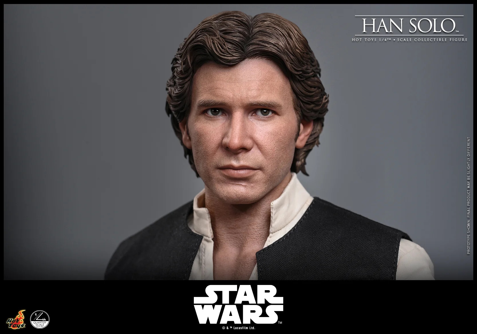 Han Solo by Hot Toys - QS026 - Star Wars Episode IV : A New Hope 1/4 scale action figure