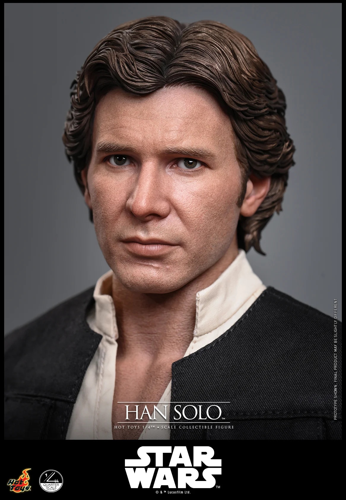 Han Solo by Hot Toys - QS026 - Star Wars Episode IV : A New Hope 1/4 scale action figure