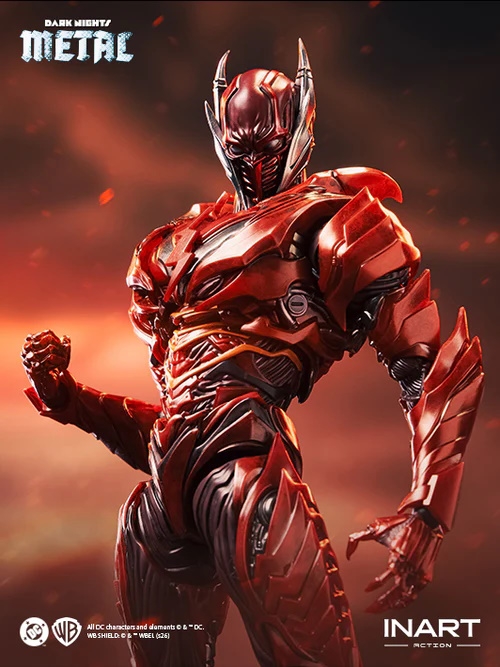 Batman (The Red Death) par Inart - figurine 1/12 Dark Knights : Metal de 17 cm