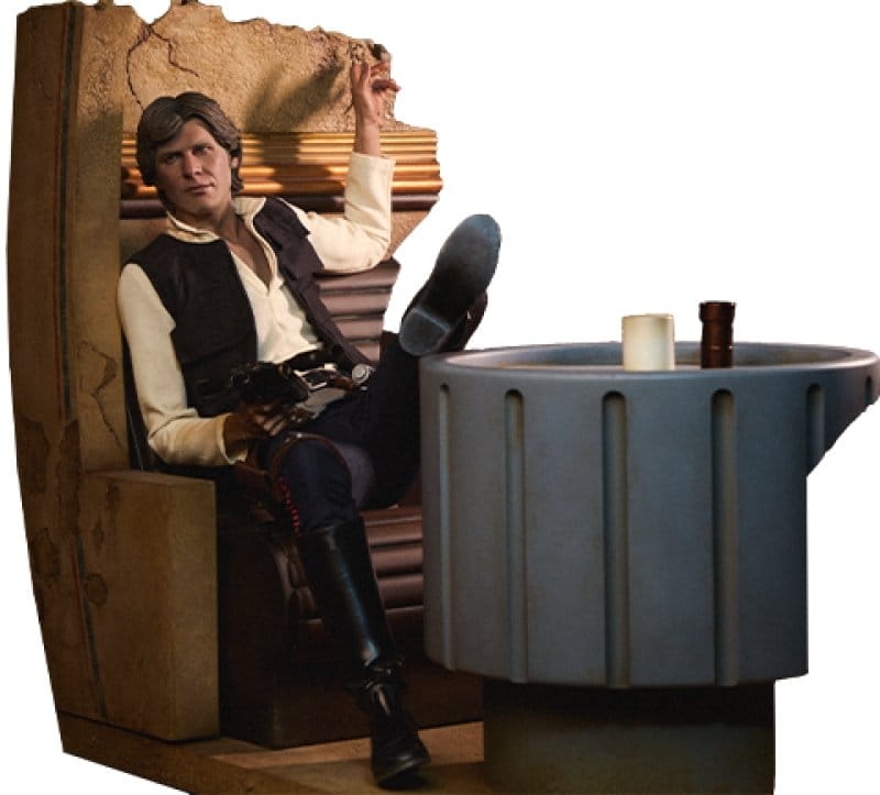 Han Solo (Sorry About the Mess) Premium Format by Sideshow Collectibles - Star Wars 1/4 scale statue