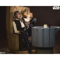 Han Solo (Sorry About the Mess) Premium Format van Sideshow Collectibles - Star Wars 1/4 schaal standbeeld