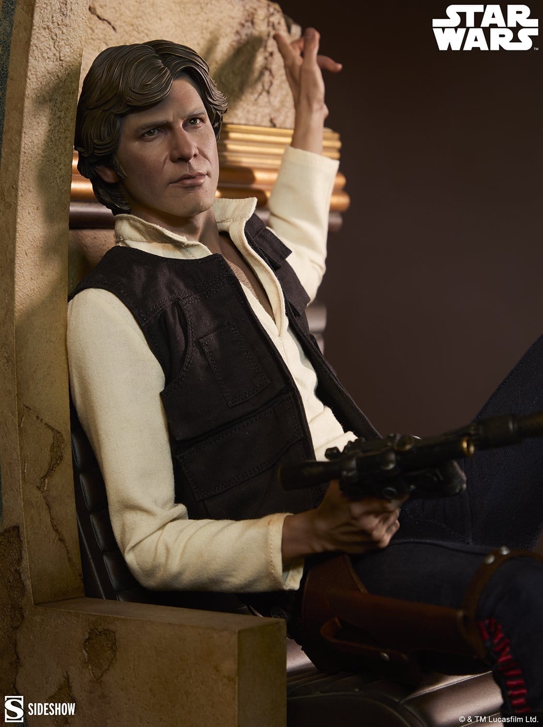 Han Solo (Sorry About the Mess) Premium Format par Sideshow Collectibles - statue 1/4 Star Wars de 32 cm