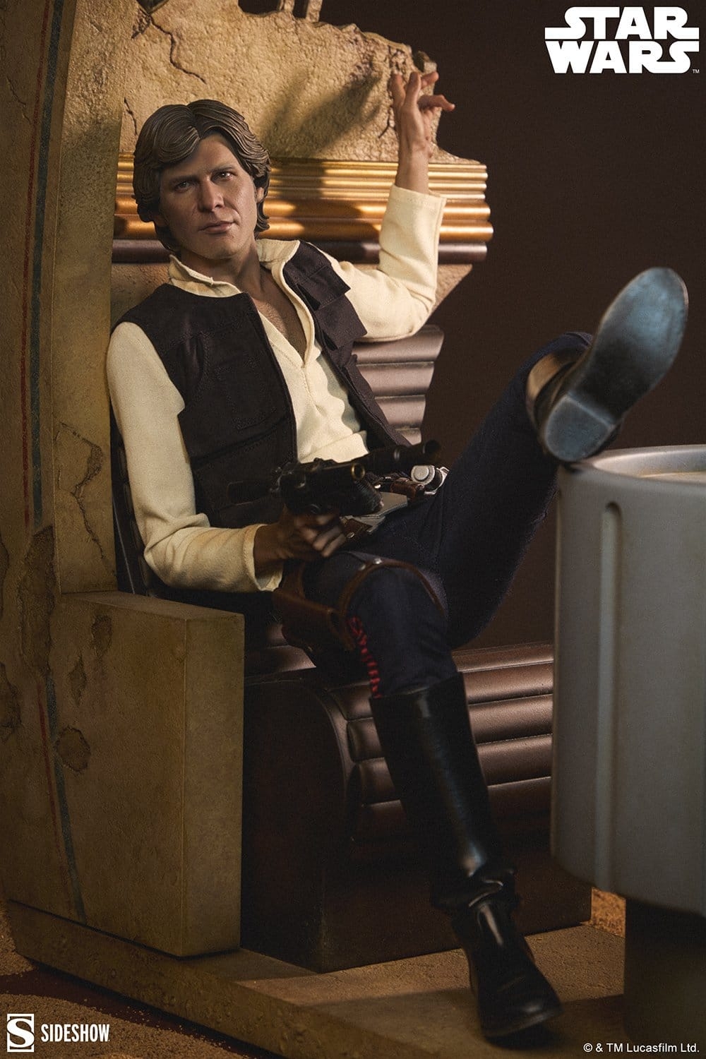 Han Solo (Sorry About the Mess) Premium Format by Sideshow Collectibles - Star Wars 1/4 scale statue