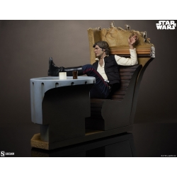 Han Solo (Sorry About the Mess) Premium Format van Sideshow Collectibles - Star Wars 1/4 schaal standbeeld